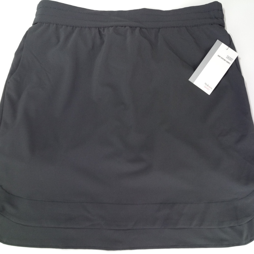 Style&Co Sport Skort Size Small Gray